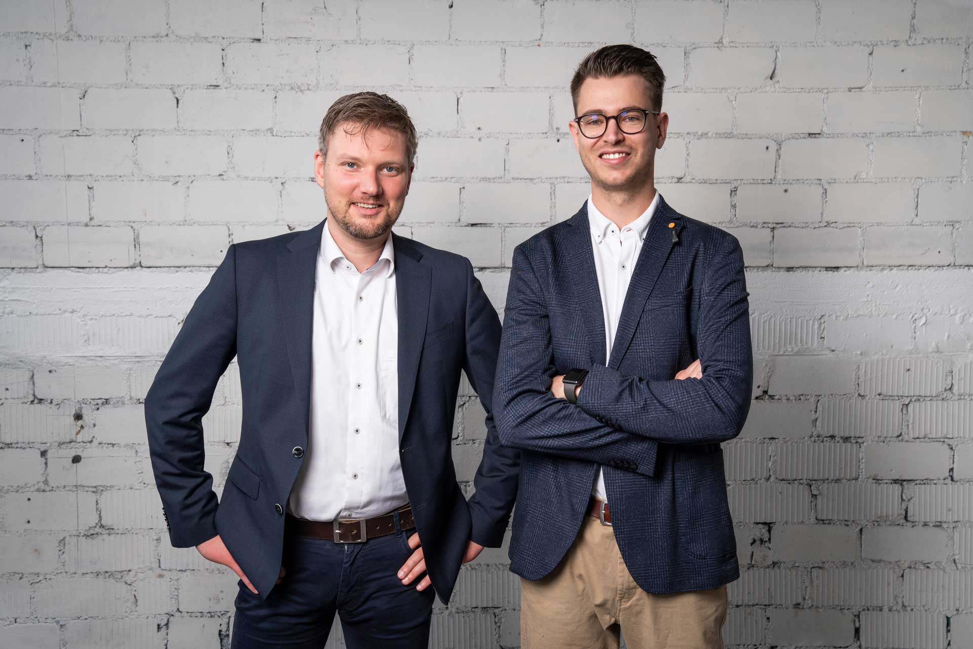 v.l.n.r. Sebastian Dilger (Geschäftsführer), Christopher Siegel (Lead Developer) v.l.n.r. Sebastian Dilger (Geschäftsführer), Christopher Siegel (Lead Developer)